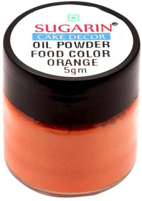 

SUGARIN Oil Powder Food Color, 5gm, Orange Baking Powder(5 g)