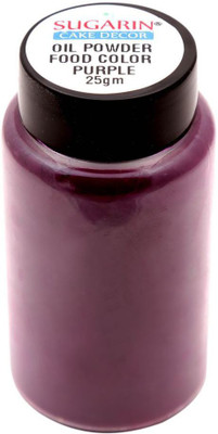 

SUGARIN Oil Powder Food Color, 25gm, Purple Baking Powder(25 g)