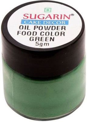 

SUGARIN Oil Powder Food Color, 5gm, Green Baking Powder(5 g)