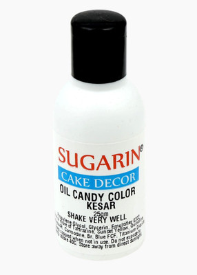 

SUGARIN Oil Candy Color, 25gm, Kesar Baking Soda Paste(25 g)