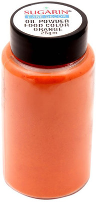 

SUGARIN Oil Powder Food Color, 25gm, Orange Baking Powder(25 g)