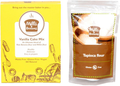 

Mills & Browns Vanilla Cake Mix And Tapioca Flour Baking Powder(600 g)