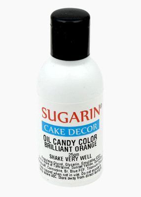 

SUGARIN Oil Candy Color, 25gm, Brilliant Orange Baking Soda Paste(25 g)