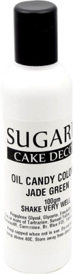 

SUGARIN Oil Candy Color, 100gm, Jade Green Baking Soda Paste(100 g)
