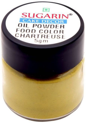 

SUGARIN Oil Powder Food Color, 5gm, Chartreuse Baking Powder(5 g)