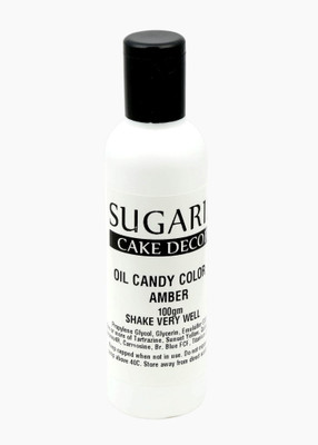

SUGARIN Oil Candy Color, 100gm, Amber Baking Soda Paste(100 g)