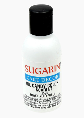 

SUGARIN Oil Candy Color, 25gm, Scarlet Baking Soda Paste(25 g)