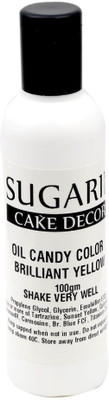 

SUGARIN Oil Candy Color, 100gm, Brilliant Yellow Baking Soda Paste(100 g)