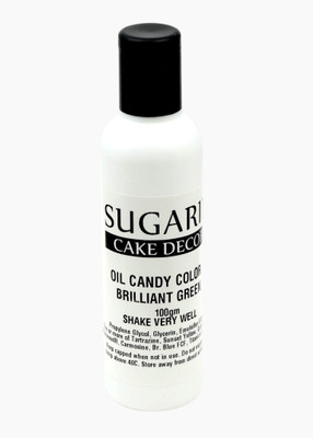

SUGARIN Oil Candy Color, 100gm, Brilliant Green Baking Soda Paste(100 g)