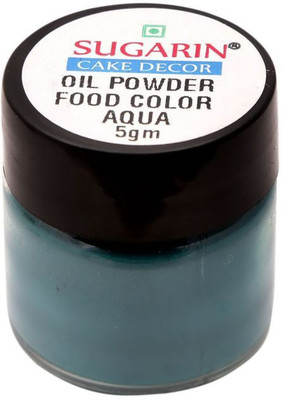 

SUGARIN Oil Powder Food Color, 5gm, Aqua Baking Powder(5 g)