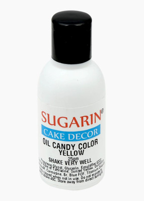 

SUGARIN Oil Candy Color, 25gm, Yellow Baking Soda Paste(25 g)