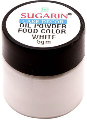 

SUGARIN Oil Powder Food Color, 5gm, White Baking Powder(5 g)