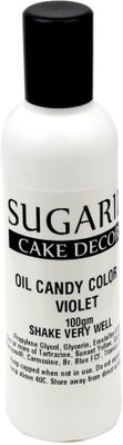 

SUGARIN Oil Candy Color, 100gm, Violet Baking Soda Paste(100 g)