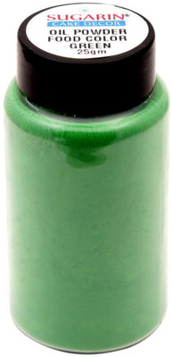 

SUGARIN Oil Powder Food Color, 25gm, Green Baking Powder(25 g)