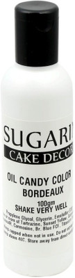 

SUGARIN Oil Candy Color, 100gm, Bordeaux Baking Soda Paste(100 g)