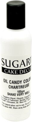 

SUGARIN Oil Candy Color, 100gm, Chartreuse Baking Soda Paste(100 g)