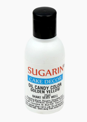 

SUGARIN Oil Candy Color, 25gm, Golden Yellow Baking Soda Paste(25 g)