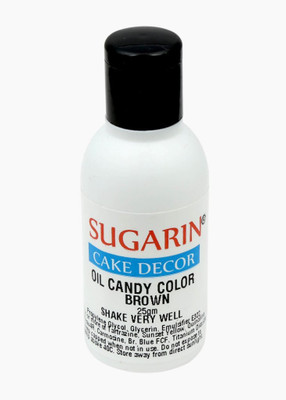 

SUGARIN Oil Candy Color, 25gm, Brown Baking Soda Paste(25 g)