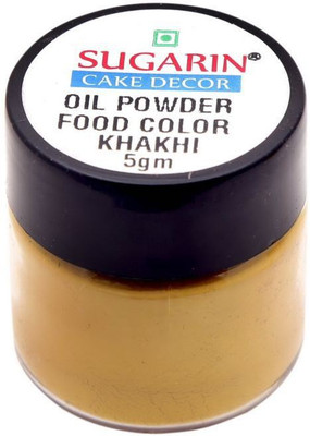 

SUGARIN Oil Powder Food Color, 5gm, Khakhi Baking Powder(5 g)