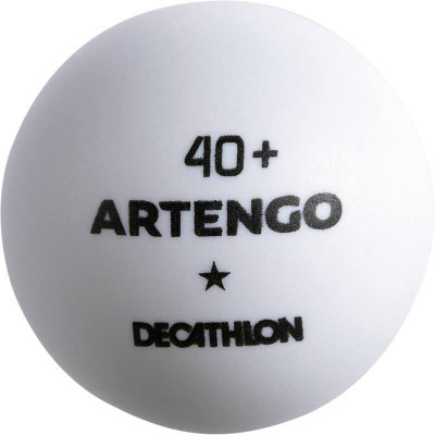 

DECATHLON TABLE TENNIS BALLS TTB 100*40 12 PACK - WHITE Table Tennis Ball(Pack of 12, White)