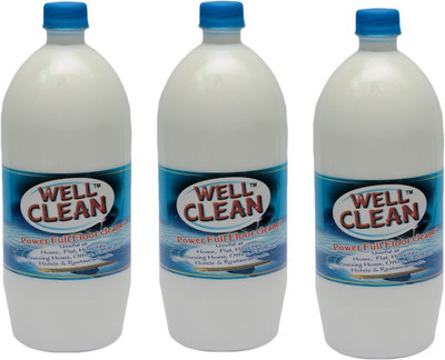 

well clean Floor_cleaner_combo3_each_1_liter pleasant(3000 ml, Pack of 3)