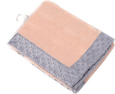 

Miss & Chief Plain  Crib Baby Blanket(Microfiber, Coral