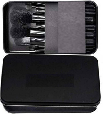 

RANDOM MAC Brushes Kit For Salon And Home Users, Very Soft And Silky For Skin, 12 Piece Set With Storage Box For All Type Makeup (Brush Of 12) (Pack of 12)(Pack of 12)