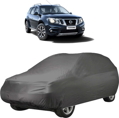 InayaAutoMotive Car Cover For Nissan Terrano (Without Mirror Pockets)(Grey)