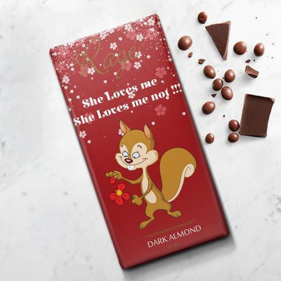 

Rage She Loves Me Rich with Roasted Almond Chocolate Bars(90 g)