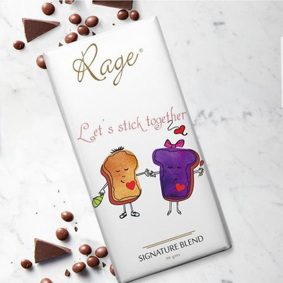 

Rage Lets Stick Together Chocolate Bars(90 g)