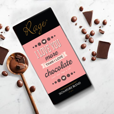 

Rage I Love you more than Chocolate Signatur Chocolate Bars(90 g)