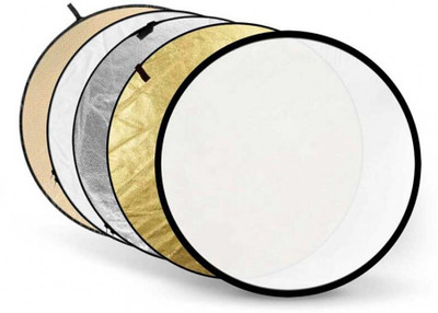 

Godox Collapsible 5-in-1 Reflector Translucent Disc ( RFT-06-60X60CM) 60 cm Collapsible Reflector(Pack of 5)