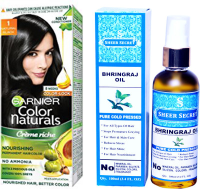 

SHEER SECRET hair color and hair oil(Set of 2)