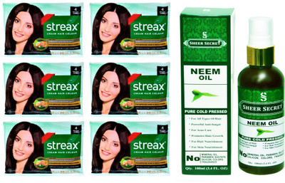 

SHEER SECRET hair color and hair oil(Set of 2)