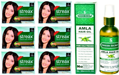 

SHEER SECRET hair color and hair oil(Set of 2)