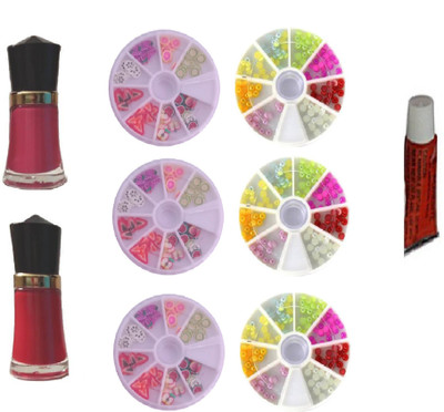 

Gabbu UNIQUE AND ATTRACTIVE COMBO OF NAIL ART WITH SHINY NAIL ENAMEL(Set of 4)