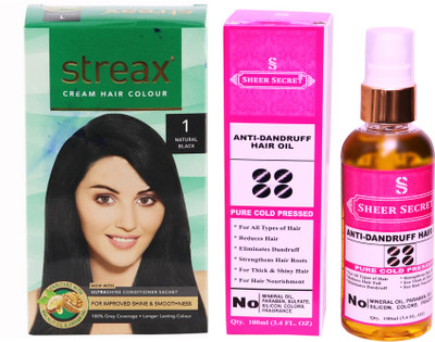 

SHEER SECRET hair color and hair oil(Set of 2)