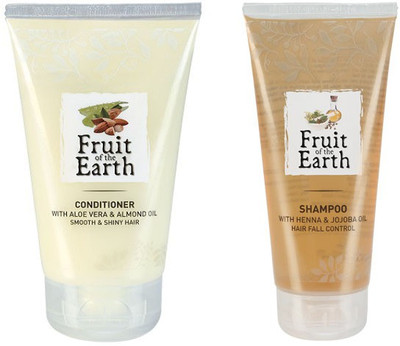 

Modicare FRUIT OF THE EARTH SHAMPOO (HENNA & JOJOBA OIL) & CONDITIONER (ALOE VERA & ALMOND OIL)(Set of 2)