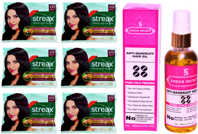

SHEER SECRET hair color and hair oil(Set of 2)
