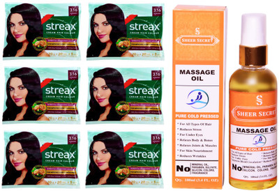 SHEER SECRET hair color and hair oil(Set of 2)