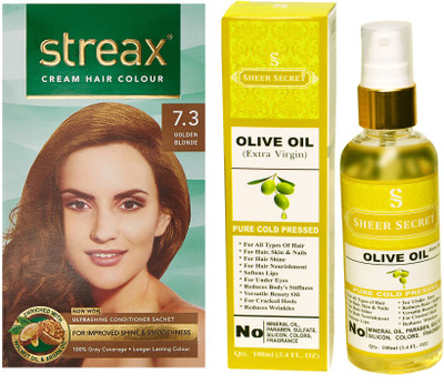 

SHEER SECRET hair color and hair oil(Set of 2)