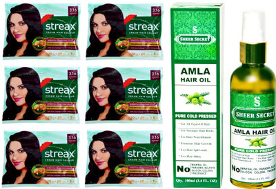 SHEER SECRET hair color and hair oil(Set of 2)