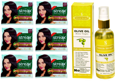 

SHEER SECRET hair color and hair oil(Set of 2)
