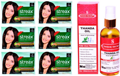 

SHEER SECRET hair color and hair oil(Set of 2)