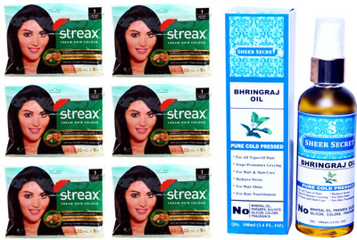 

SHEER SECRET hair color and hair oil(Set of 2)