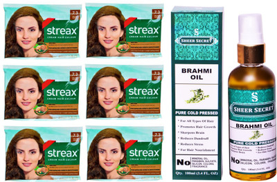 

SHEER SECRET hair color and hair oil(Set of 2)