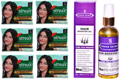 

SHEER SECRET hair color and hair oil(Set of 2)