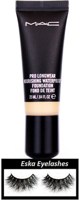 

eska Eyelashes & Foundation(Set of 2)
