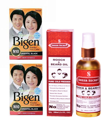 

SHEER SECRET hair color and hair oil(Set of 2)