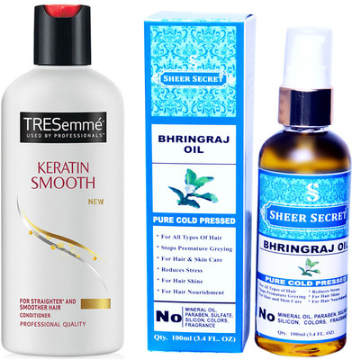 

SHEER SECRET 100ML (PURE COLD PRESSED) and 190 ML SMOOTH CONDITIONER(Set of 2)
